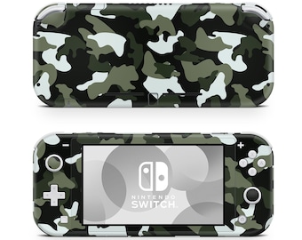 Grüne CAMO Tarnung Nintendo Switch Lite Wrap Skin