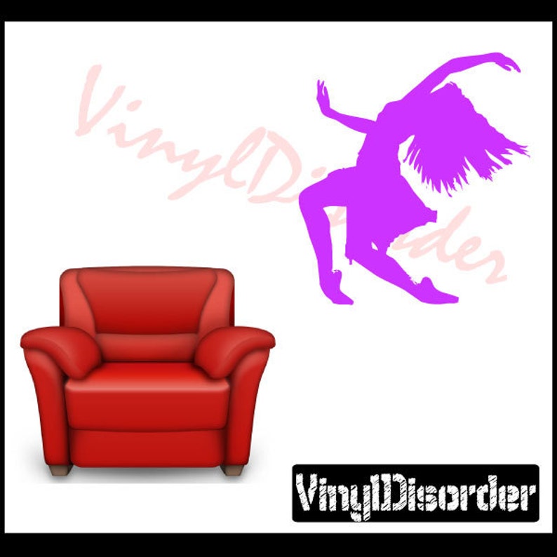 Dance Vinyl Wall Decal or Car Sticker Danceal002et Etsy UK