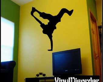 Break Dancing Vinyl Wall Decal or Car Sticker  - breakdancingal001ET