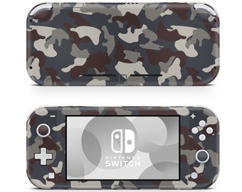 Gray CAMO camouflage Nintendo Switch Lite Wrap Skin