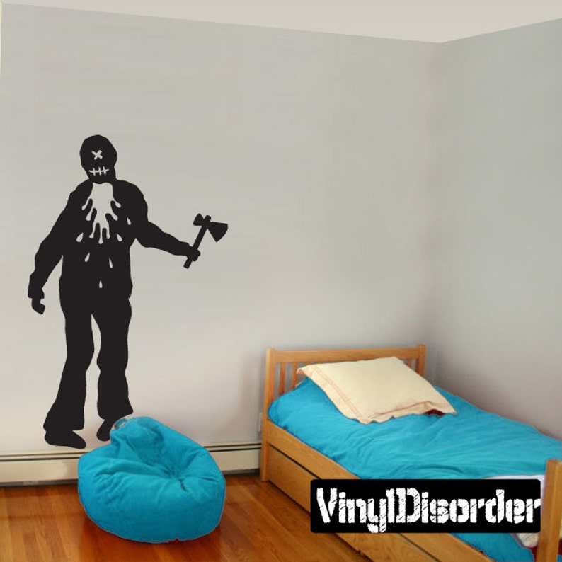 Zombie Vinyl Wall Decal Or Car Sticker Mv017ET