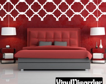 Wall Pattern Vinyl Wall Decal Or Car Sticker - Mvd009ET