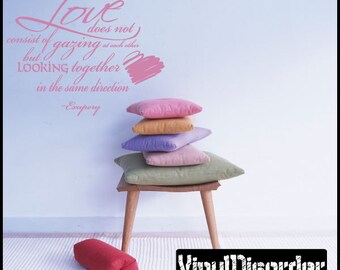 Love does not consist… - Vinyl Wall Decal - Wall Quotes - Vinyl Sticker - Lo030LovedoesviET