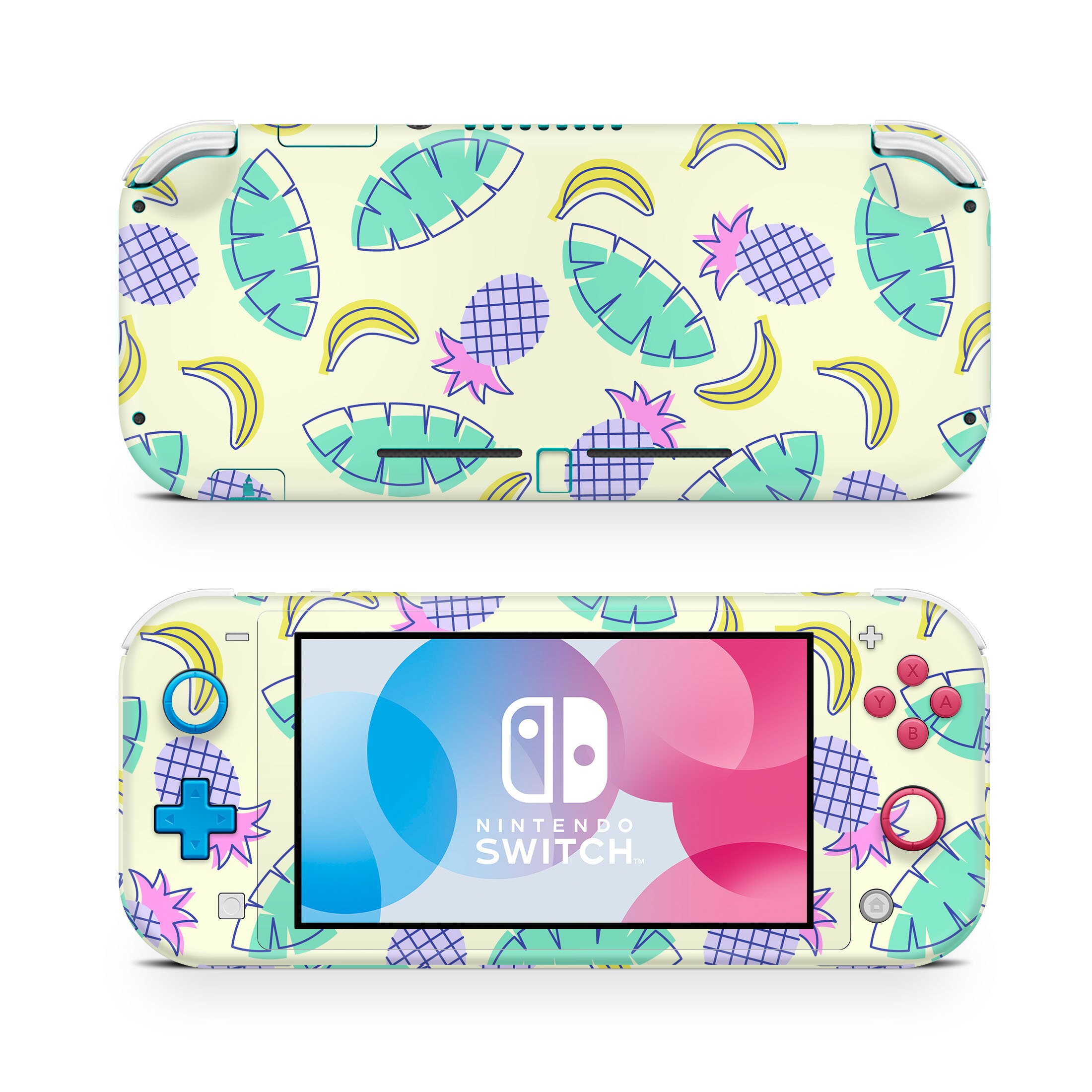 Offset Tropicana Leaves Nintendo Switch Lite Wrap Skin Etsy