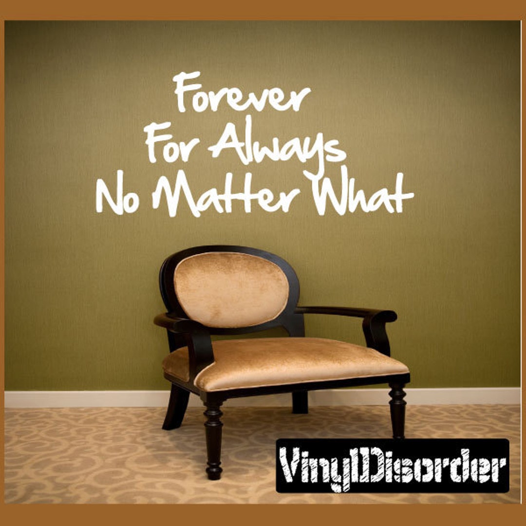 A True Love Story Never Ends - Vinyl Wall Decal - Wall Quotes - Vinyl ...