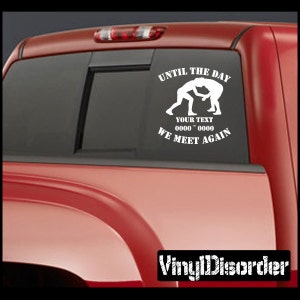 Wrestling 01 In Loving Memory Adesivi adesivi per auto personalizzate o vinile da parete - ilmwrestling01ET