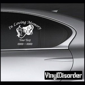 Drama 2 In Loving Memory Adesivi adesivi per auto personalizzate o adesivi in vinile da parete - ilmdrama2ET
