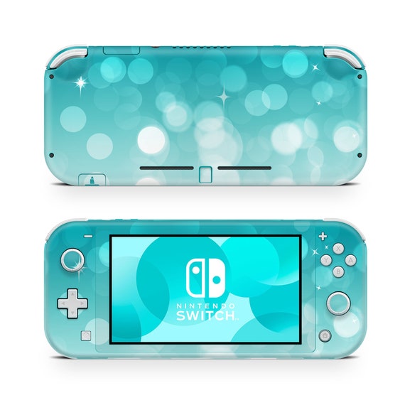 Buy Teal Bokeh Sparkles Nintendo Switch Lite Wrap Skin Online in  