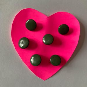 Set of six Shank buttons