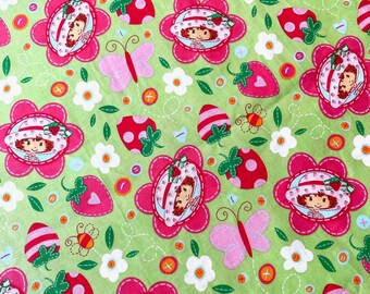 style #5 Strawberry Shortcake Fabric Iron On Appliques style #5 Strawberry Shortcake Fabric Iron On Appliques