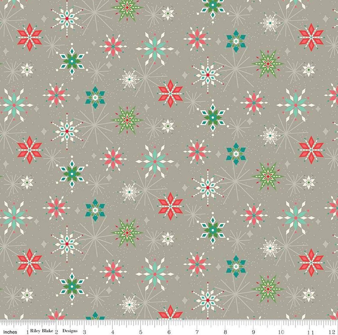Winter Wonder by Heather Peterson for Riley Blake Fabrics, P12066-gray ...