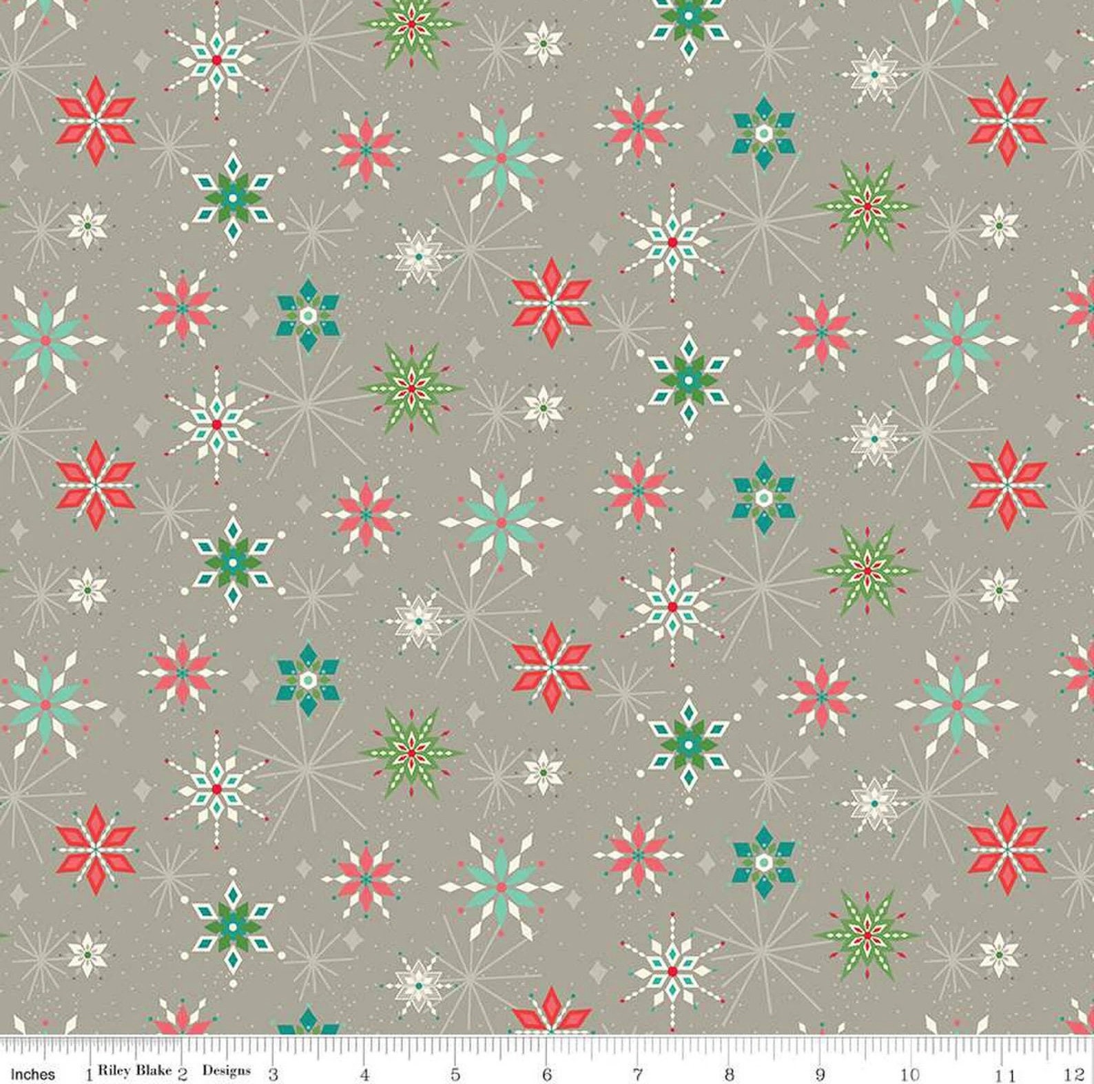 Winter Wonder by Heather Peterson for Riley Blake Fabrics, P12066-gray ...