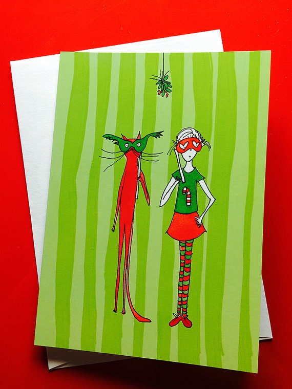 12 Christmas Cards! You Pick the Colors! - Etsy