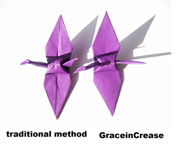 千羽鶴 (パープル） 千羽鶴 (パープル）