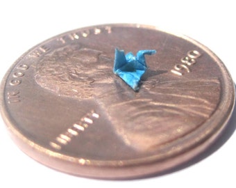 Miniature Origami Cranes | Miniature Dollhouse Accessory 1:12 Dollhouse Japanese Origami Paper Crane