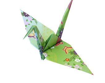 Asian Wedding Decor, 50 Origami Paper Cranes