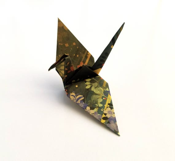 Japanese Party Decorations Japanese Print Origami Crane Etsy