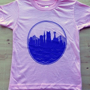 Kitty Skyline Toddler Tee