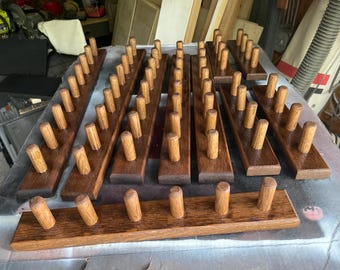 Herb Drying Rack: Wall Mount Flower Display