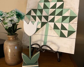 St.Patricks Clover Barn Quilt