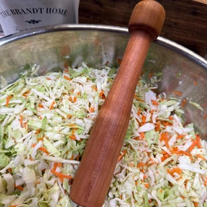 Sauerkraut Masher / Kraut Pounder  - Cherry Wood