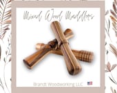 Muddlers - Solid Mixed Wood - Hand Turned - FREE SHIPPING