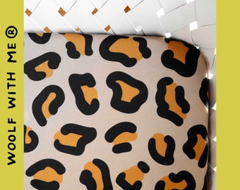 Leopard Crib Bedding Etsy