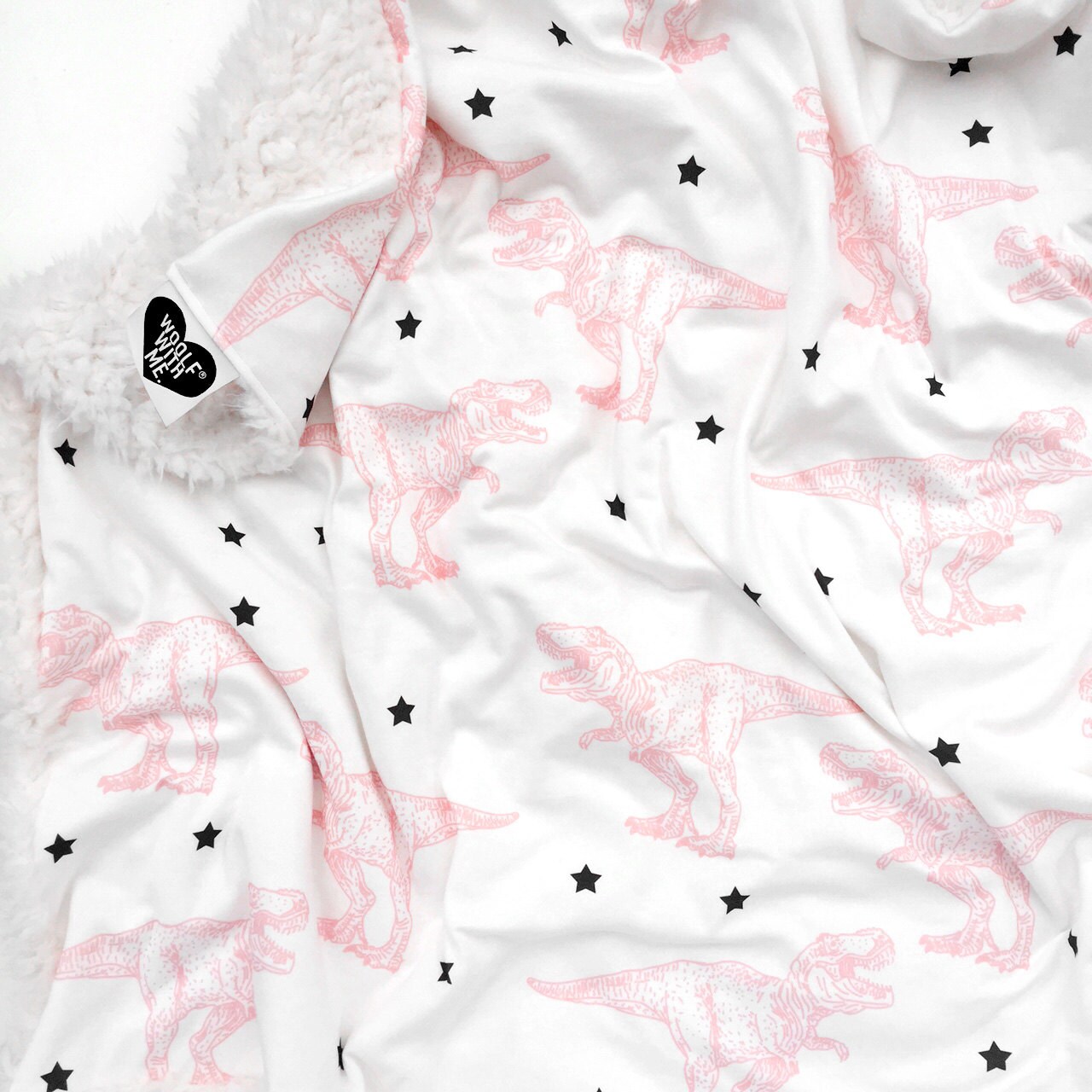 Baby Blanket Dinosaur // Additional Colors Pink Baby Etsy