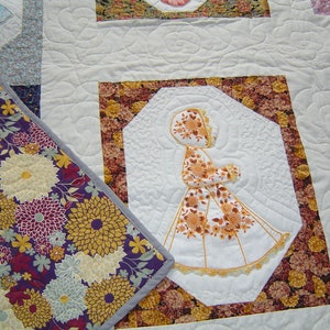 Handkerchief Hannah One of a Kind colorful quilt image 6