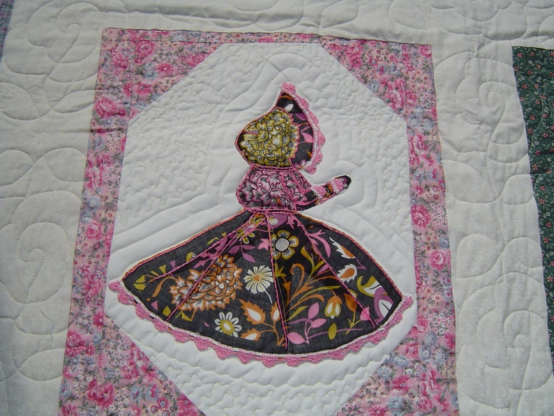 Handkerchief Hannah One of a Kind colorful quilt image 8