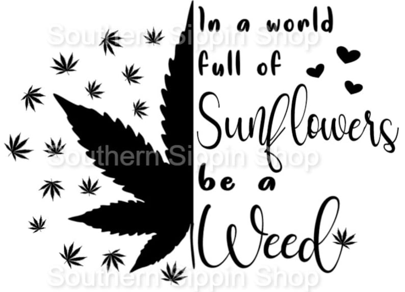 Free Free 302 Sunflower Weed Svg SVG PNG EPS DXF File