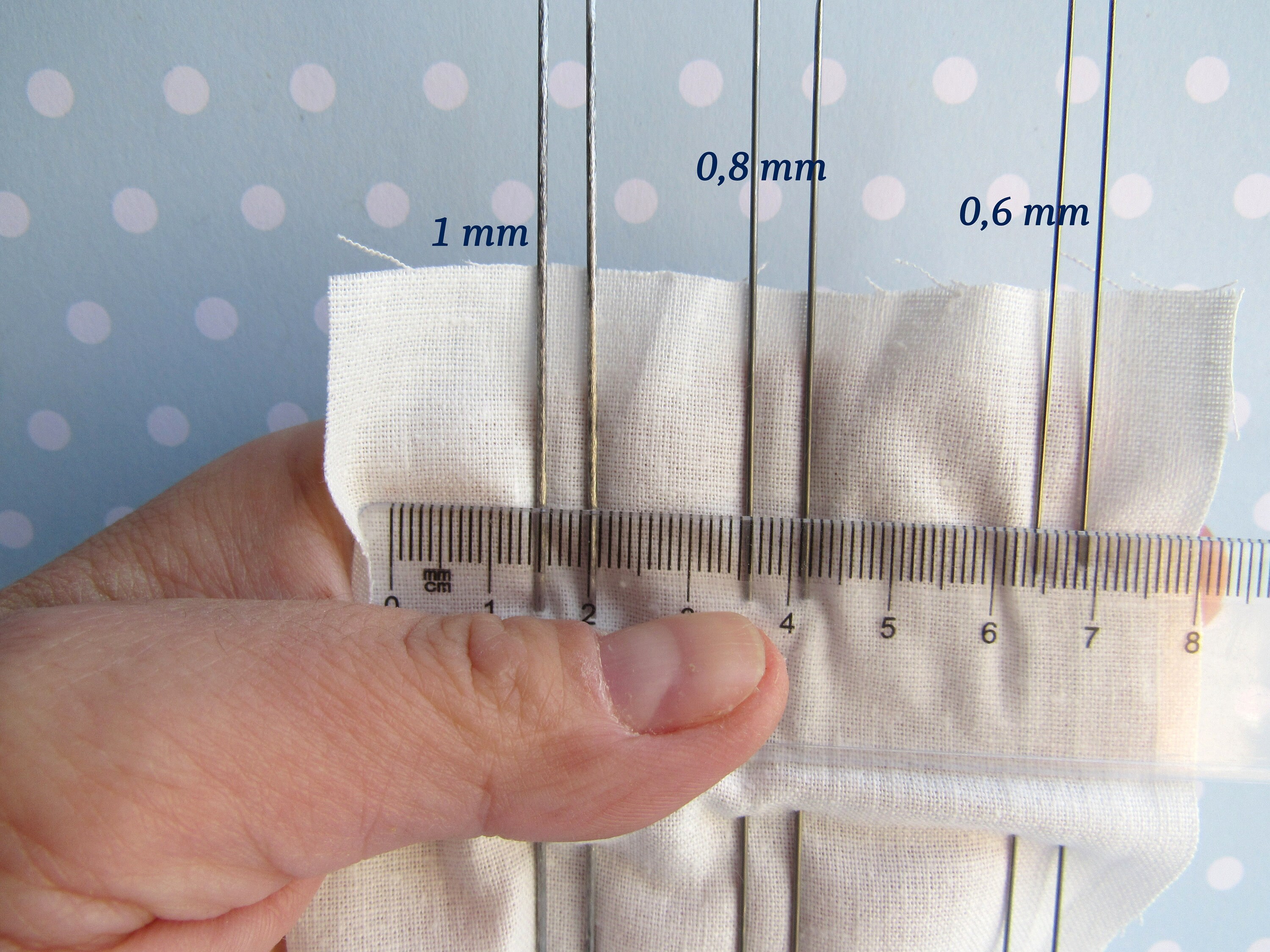 Knitting Needles for miniatures 06mm 08mm 1mm. Knit Etsy