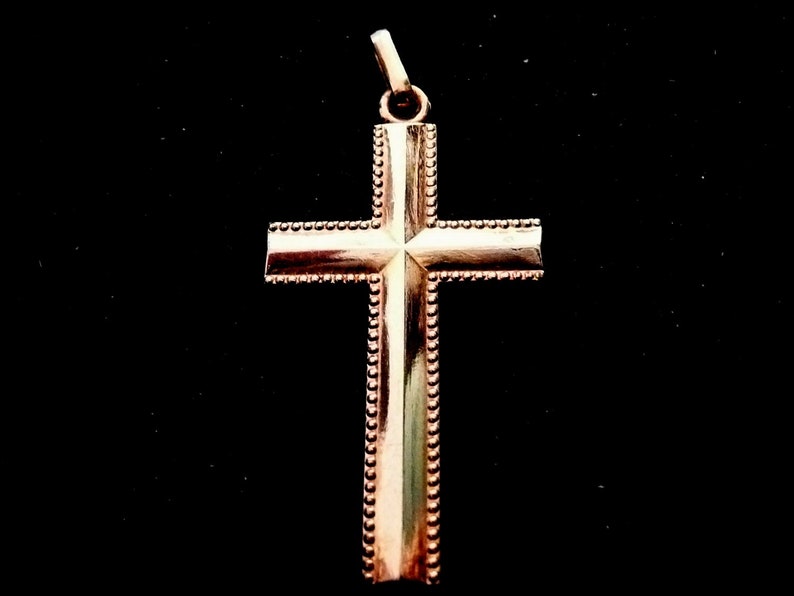 Vintage French ORIA gold filled Cross