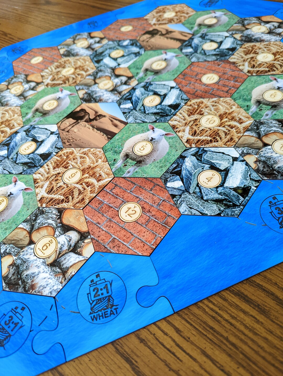 Wood Game Board Full Color High Quality Custom Game Board Classic Game