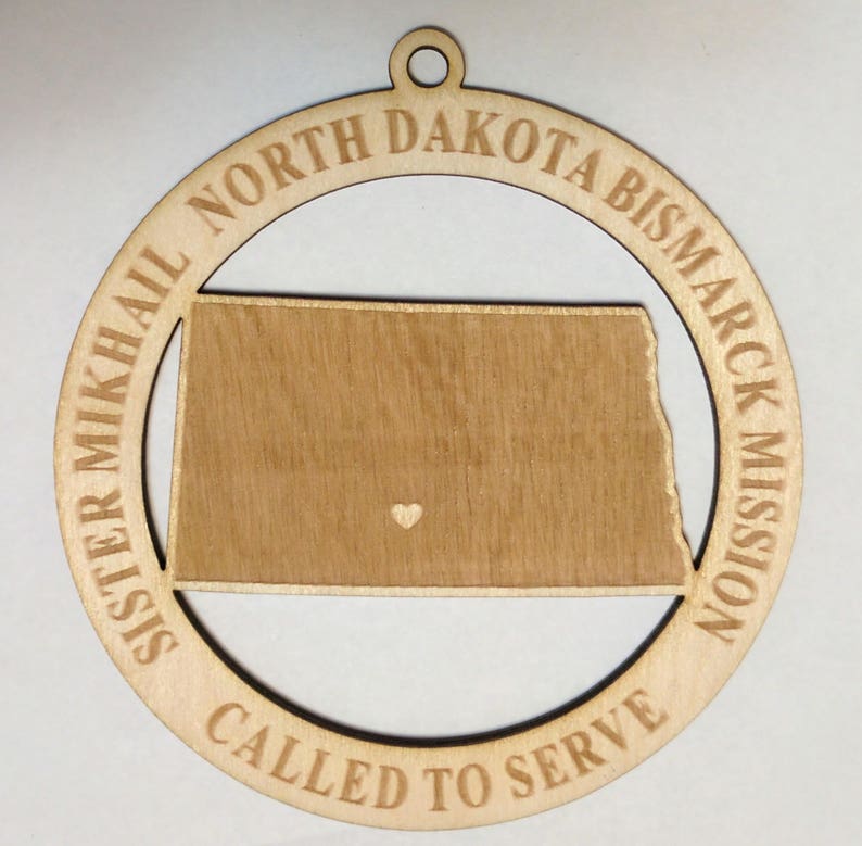 LDS Missionary Wood Ornament image 3