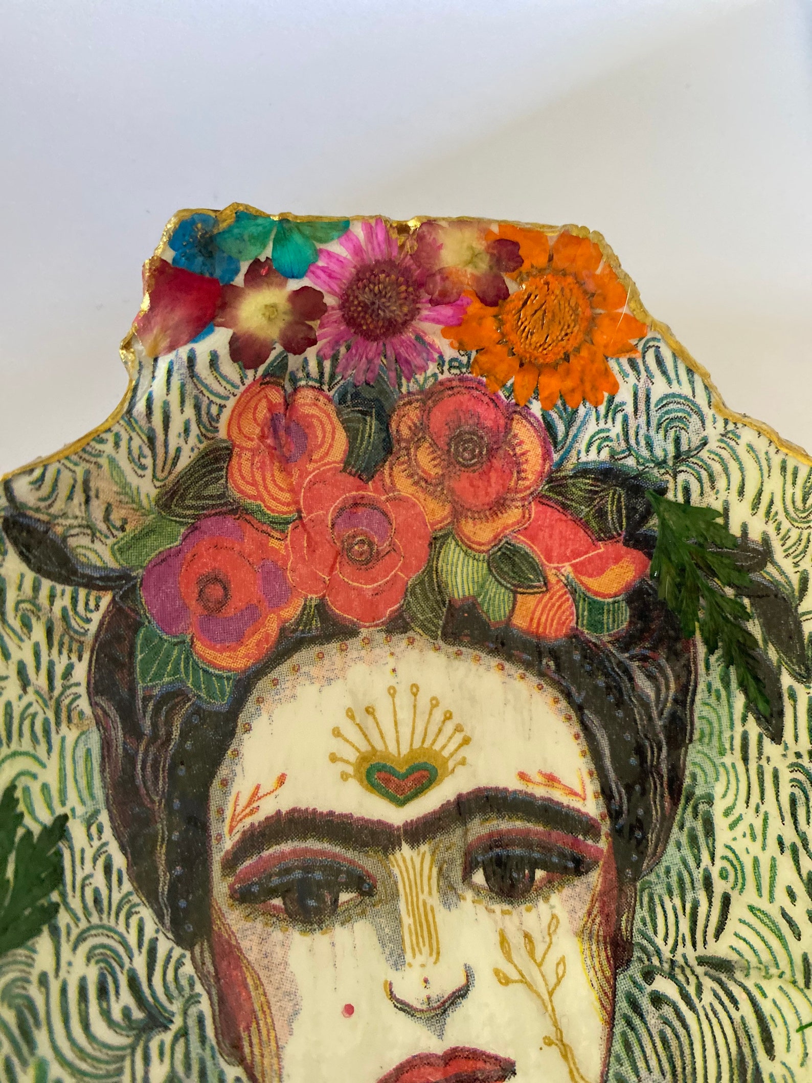 Frida Kahlo Artist Scallop Shell Dish Decorative | Etsy