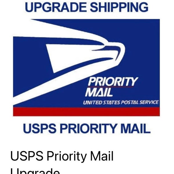 Priority Mail Upgrade within the USA Faster Shipping Time