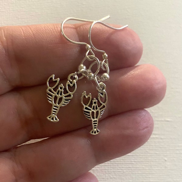 Lobster Earrings Etsy