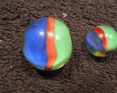 One inch Marble King 4- color St Mary 39 s. Akro,peltier,vitro