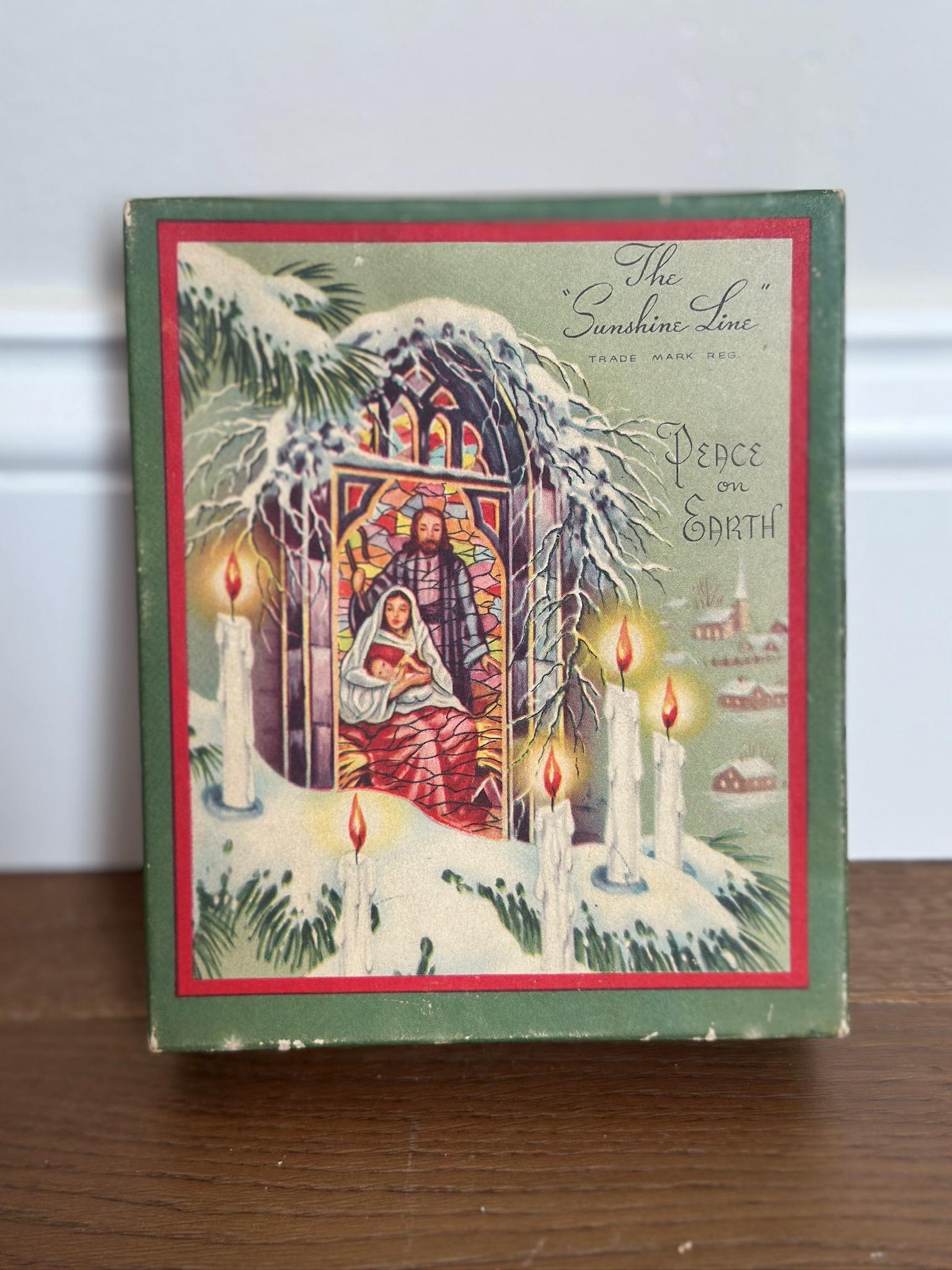 Boxed Christmas Cards Vintage 1950 - Etsy