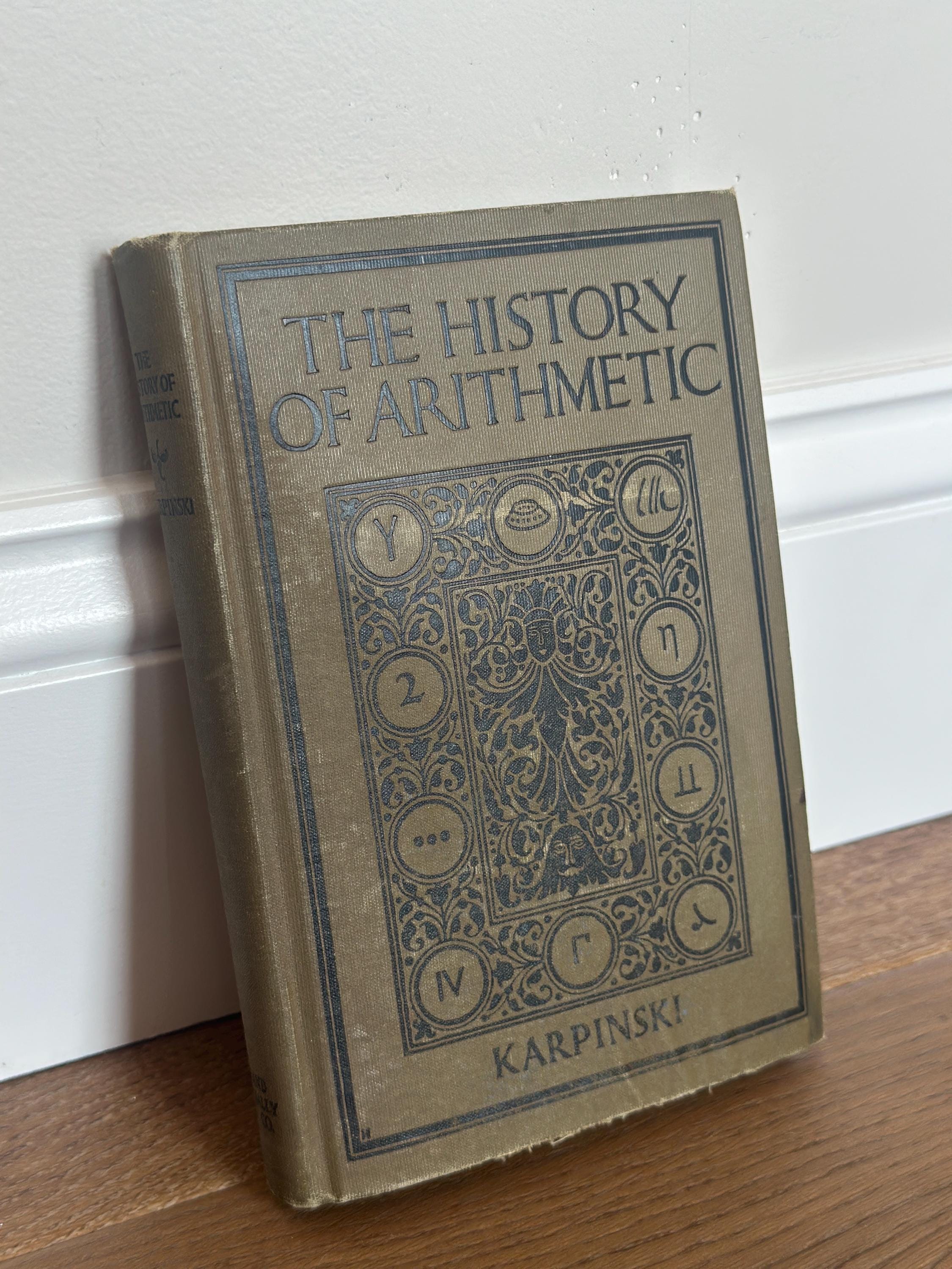 Antique Arithmetic Book - Etsy