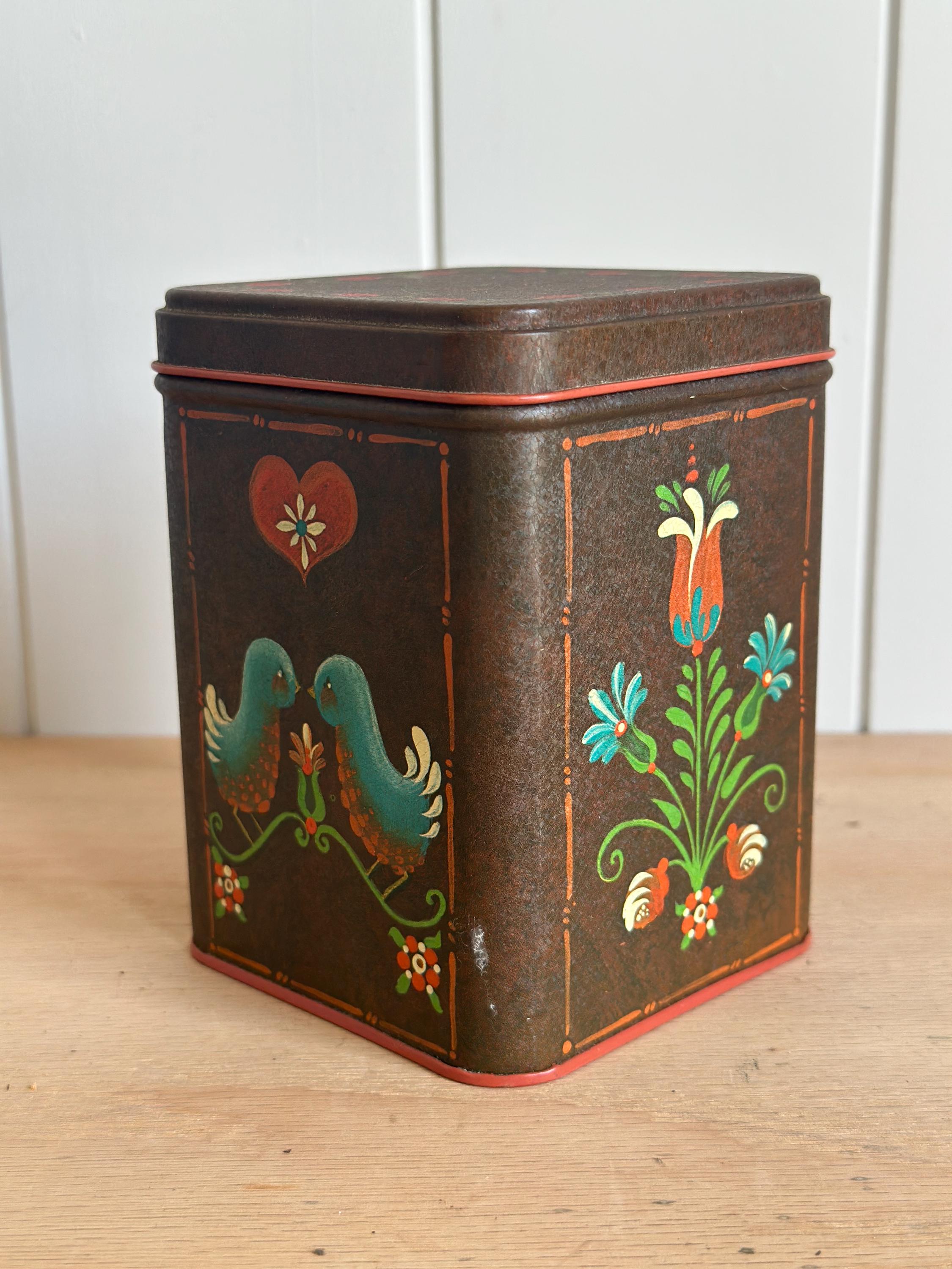 Vintage Heart Canister - Etsy