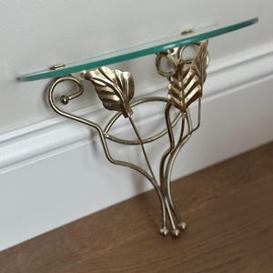 Vintage Glass Shelf - Etsy