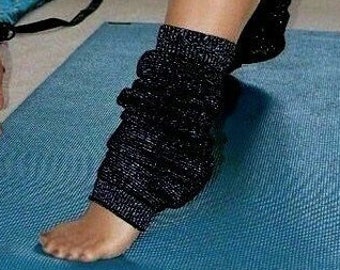 Retro 1980s Style Exercise Yoga Fitness Legwarmers