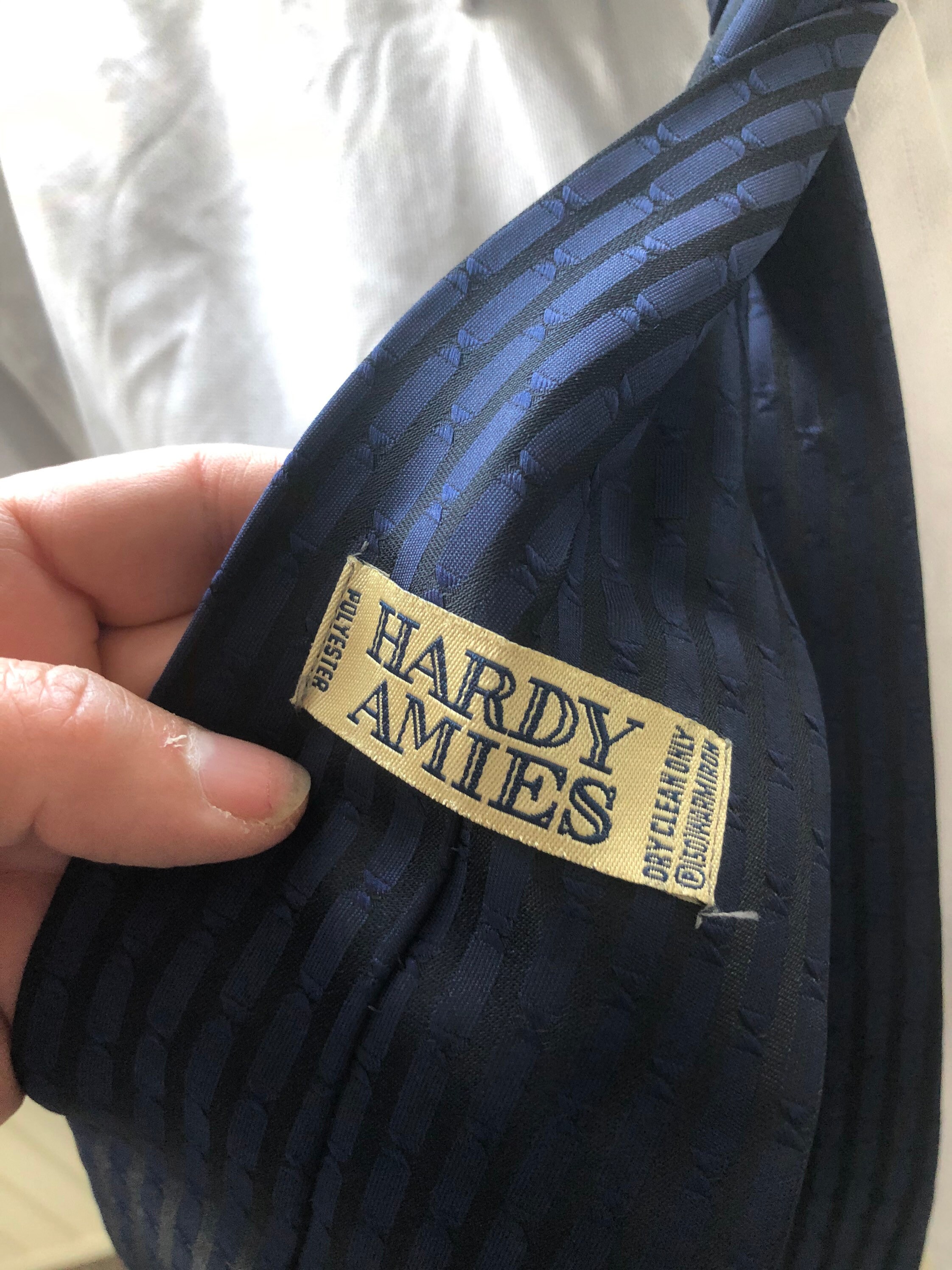 Hardy Amies イギリス製シルクネクタイ 60sヴィンテージ ブルー 2025年最新】HARDY AMIES メンズ ネクタイの人気アイテム - メルカリ