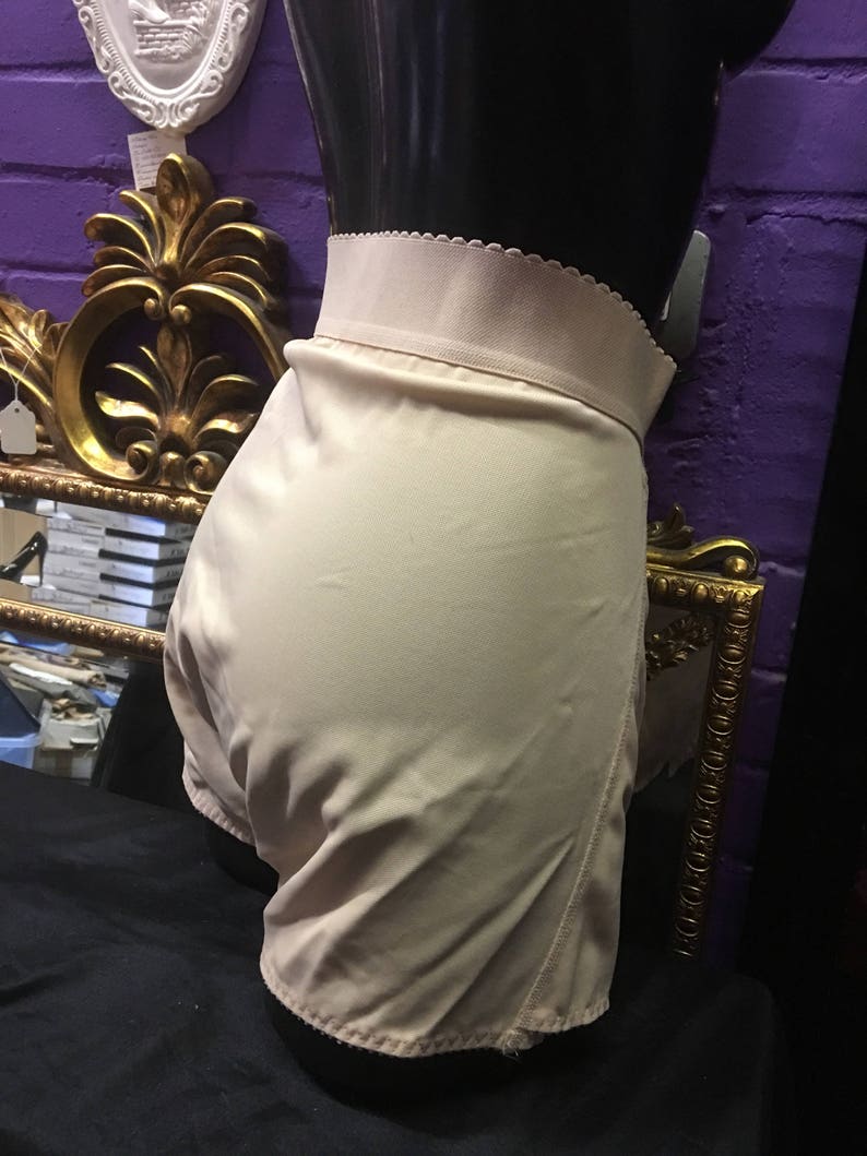 Ref 128 Flesh Coloured elasticated shapewear panties by Triolet made in Belgium.