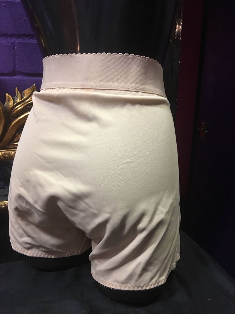 Ref 128 Flesh Coloured elasticated shapewear panties by Triolet made in Belgium.