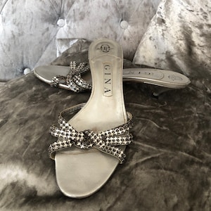 Ladies silver sandals outlet size 5