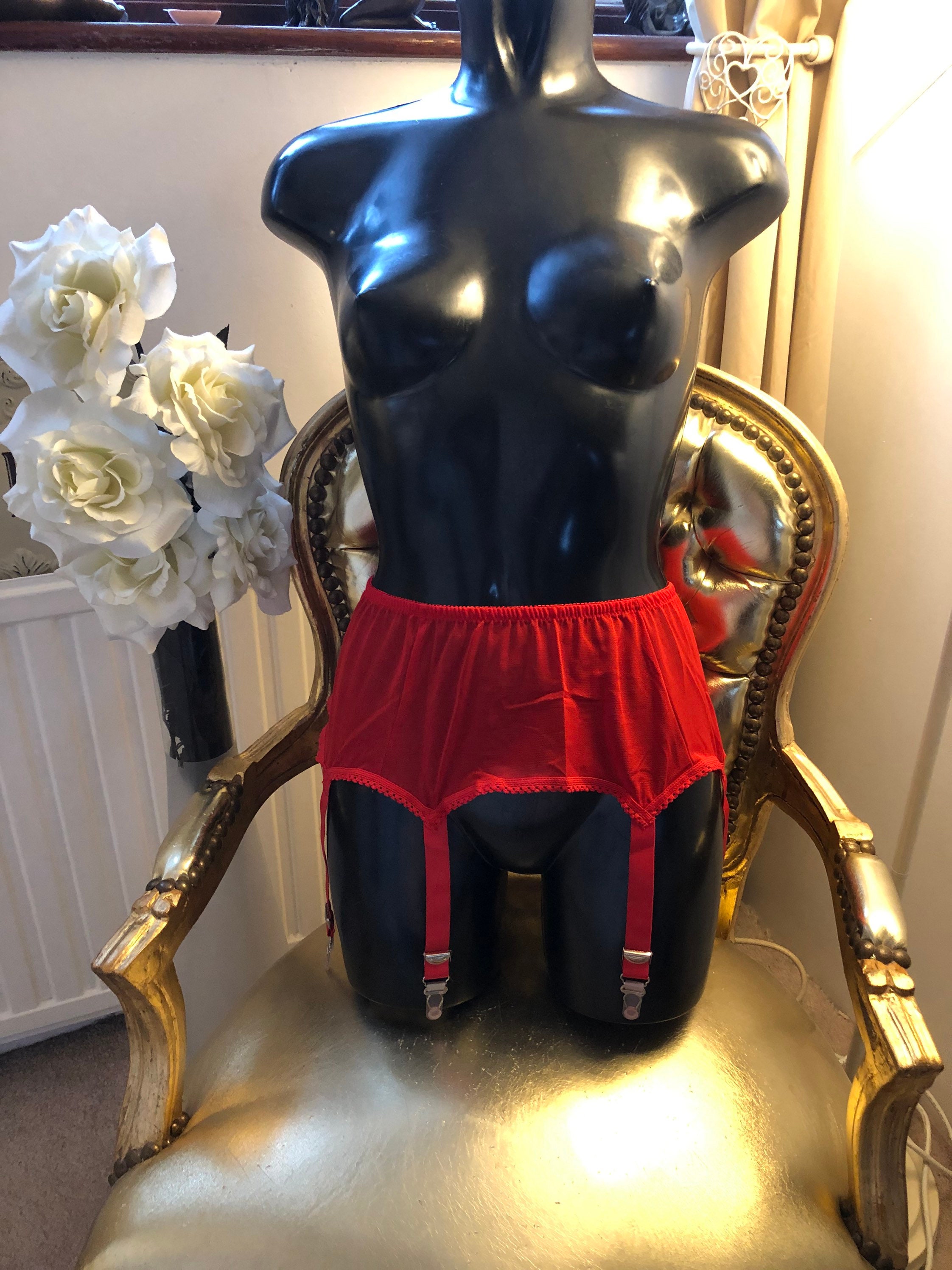 Garter Belts With Six Straps