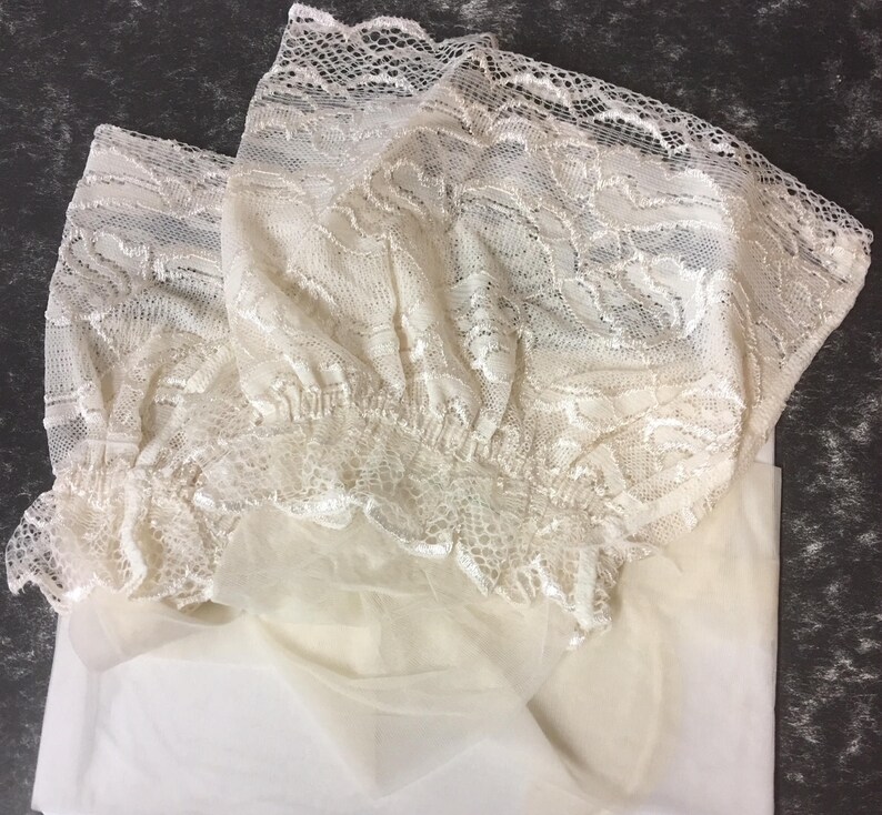 Beautiful Bridal Wedding Holdup Stockings 5 Deep Lace Etsy Canada
